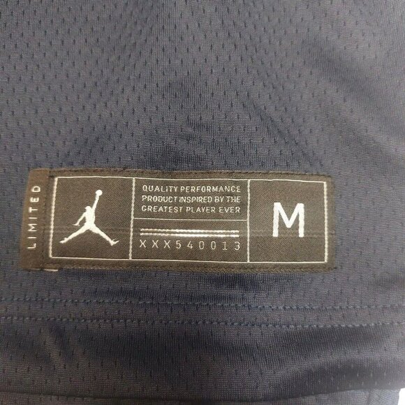 Jordan Michigan Wolverines #25 Limited Basketball Jersey Mens Size Medium Blue - Picture 4 of 9